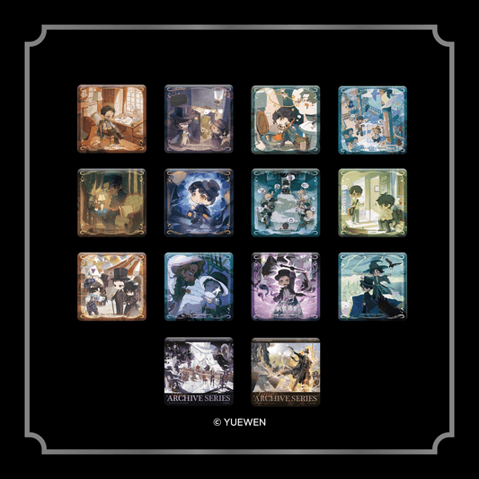 YUEWEN Lord of the Mysteries – Time Archive Series Badge - Lord of Mysteries Cards and Collectibles