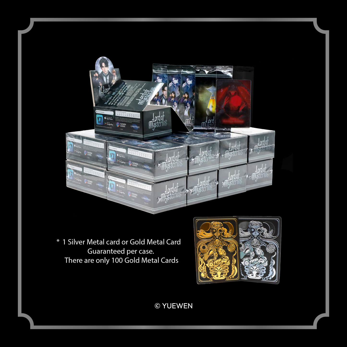 YUEWEN Lord of Mysteries Cards Hobby Box Case