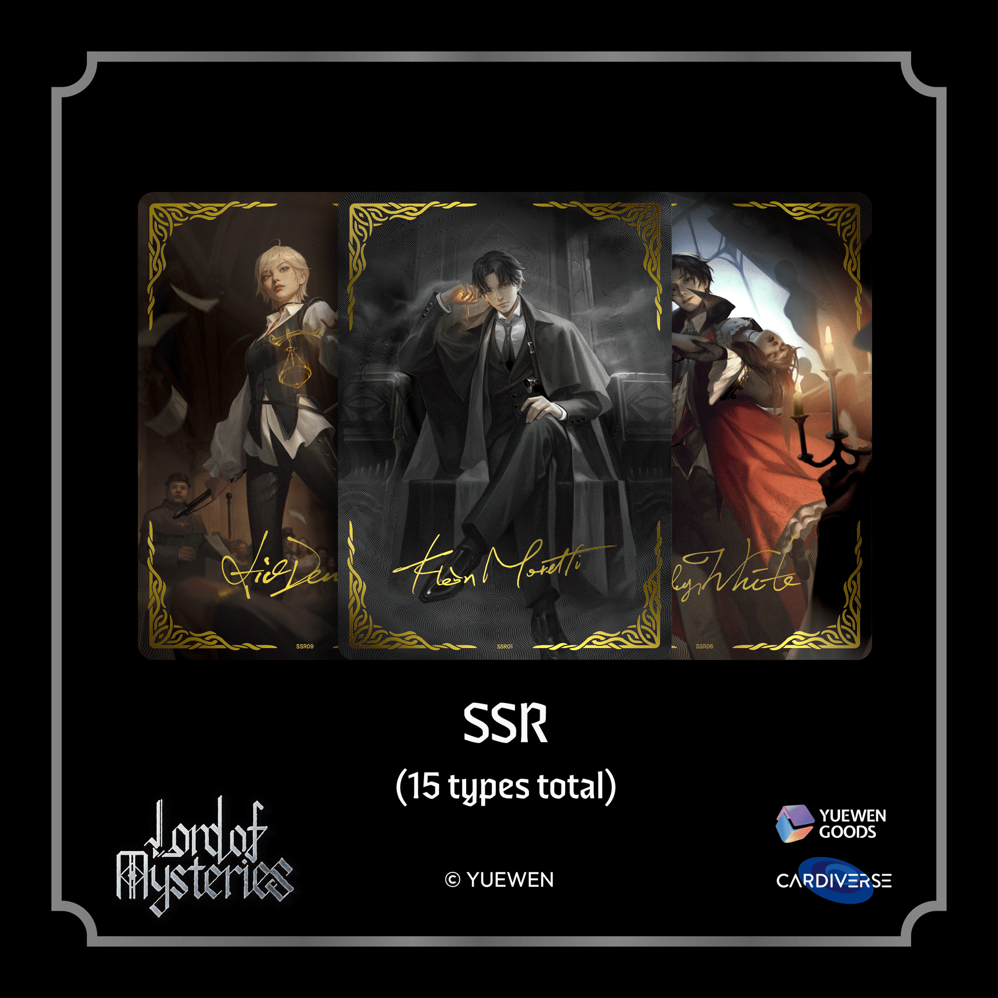 YUEWEN Lord of Mysteries Cards Hobby Box Case - Lord of Mysteries Cards and Collectibles
