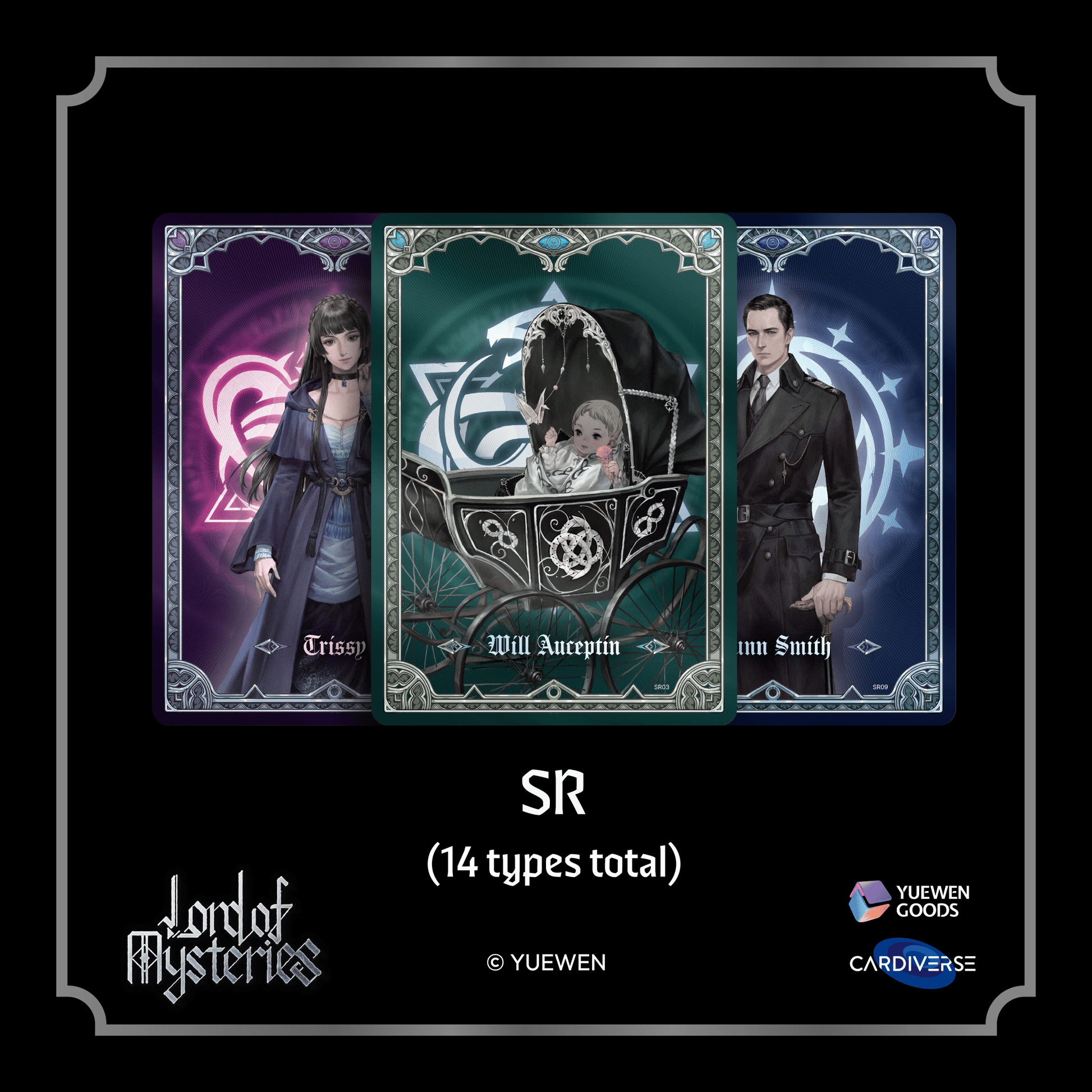 YUEWEN Lord of Mysteries Cards Hobby Box Case - Lord of Mysteries Cards and Collectibles