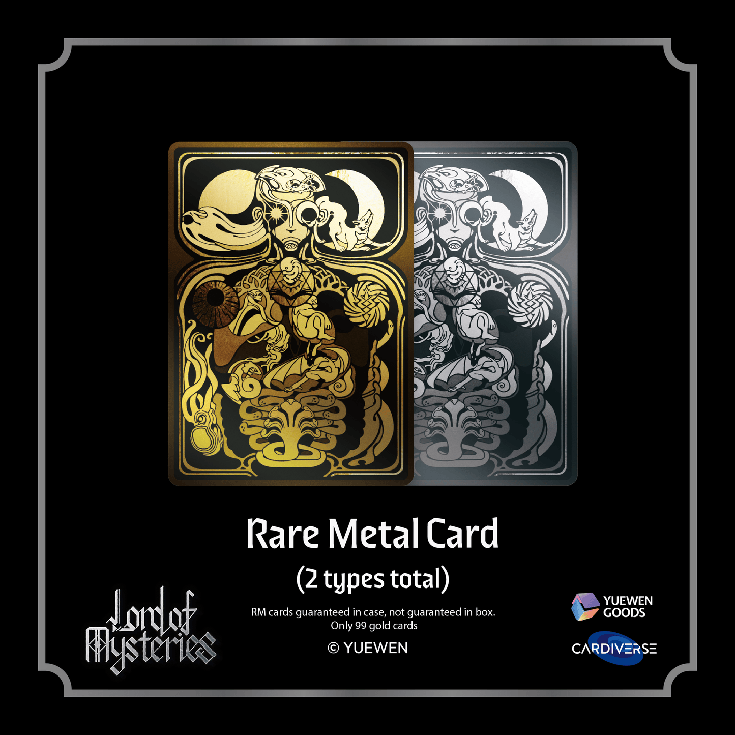YUEWEN Lord of Mysteries Cards Hobby Box Case - Lord of Mysteries Cards and Collectibles