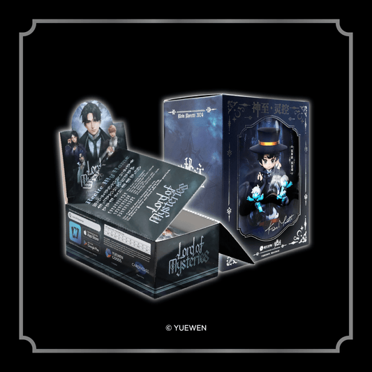 YUEWEN Lord of the Mysteries Hobby Cards and Klein Moretti Figure Bundle - Lord of Mysteries Cards and Collectibles